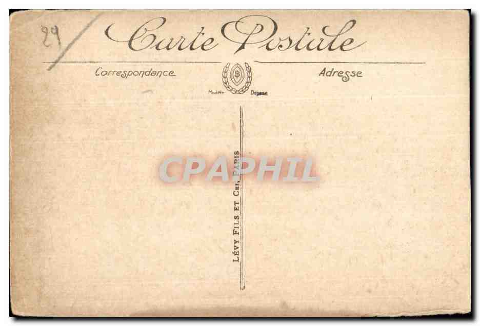 Brest - Les Rampes et la Rade - CPA — Rückseite