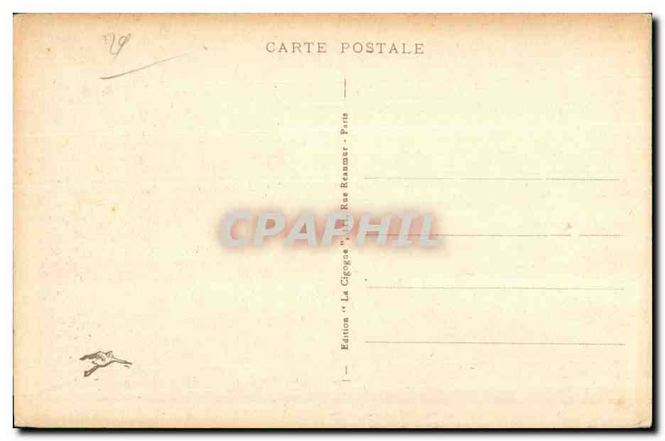 Brest - Le Chateau - Vue prise du Pont National - CPA  — Rückseite