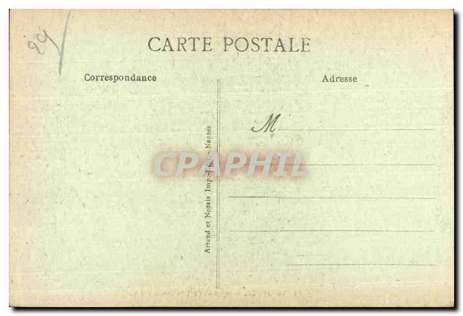 Brest - Les Rampes du Port de Commerce - CPA  — Rückseite