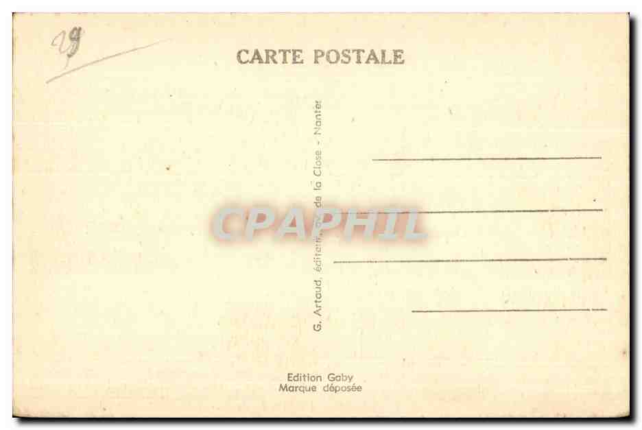 Brest - Le Port de Guerre Bateaux - CPA  — Rückseite