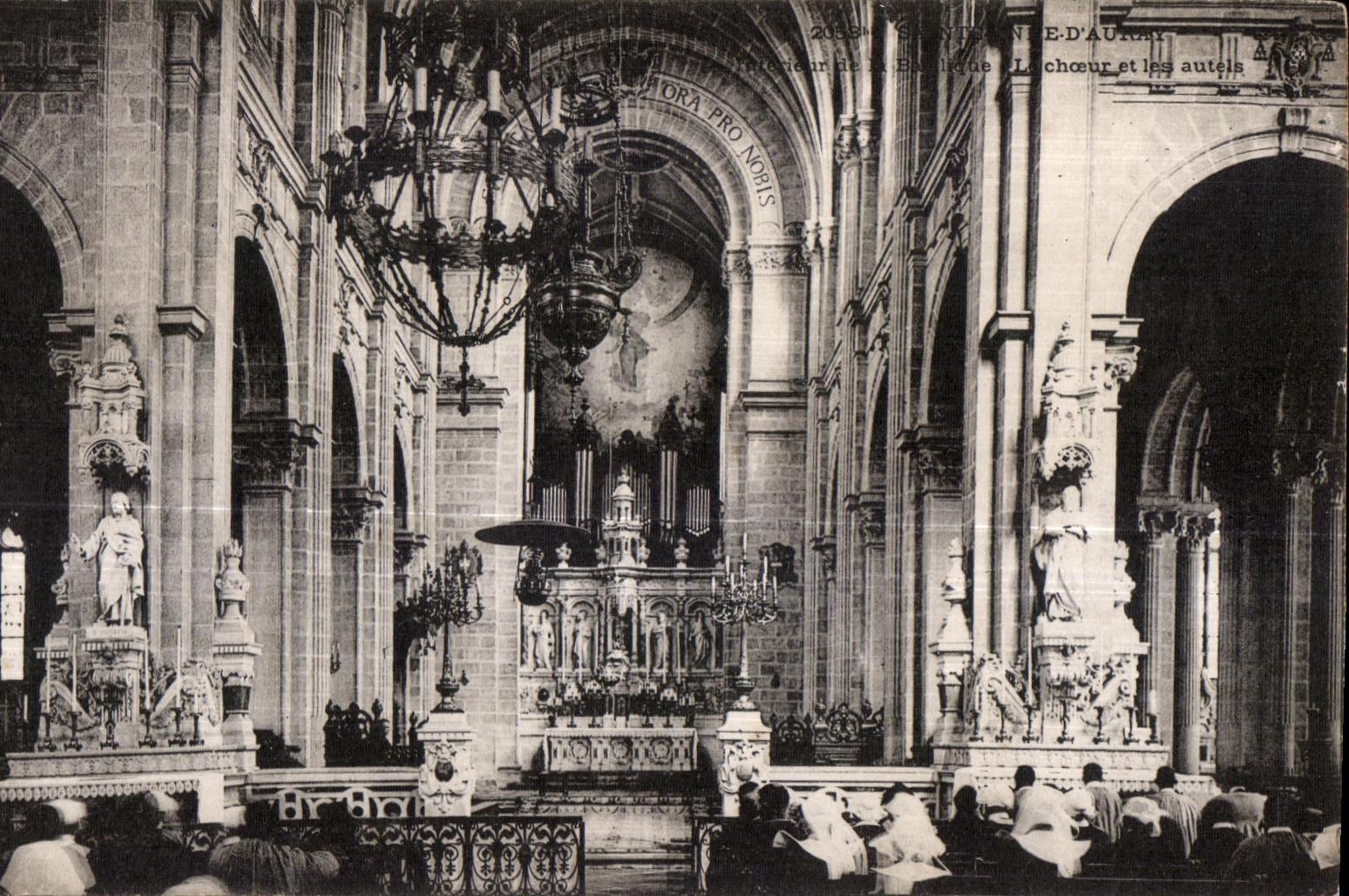 CPA Sainte Anne D Auray Orgue