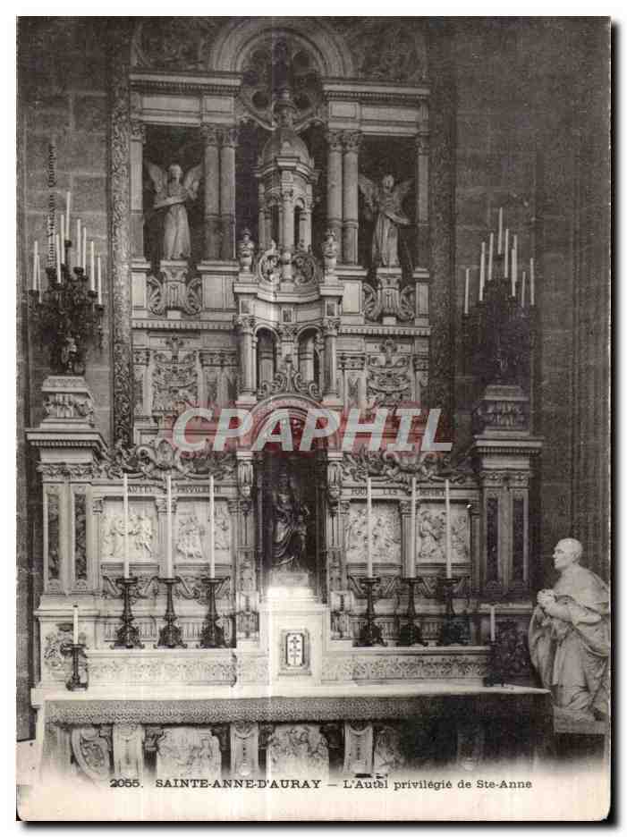 CPA Ste Anne d Auray L Autel privilegie de Ste Anne