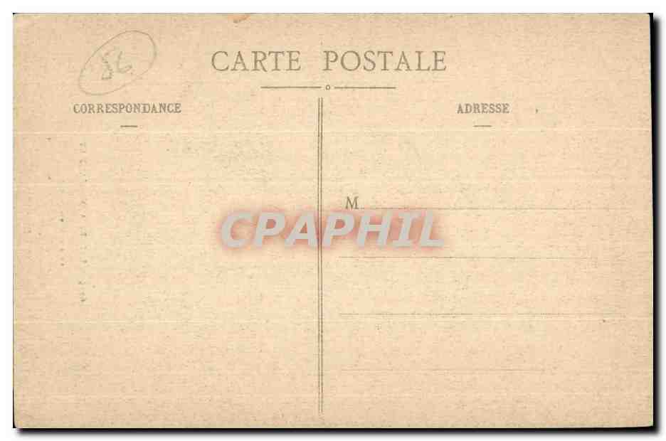 CPA Sainte Anne D Auray Le Pieux Nicolazic Decouvrit la Statue De Sainte Anne Le Mars — Verso