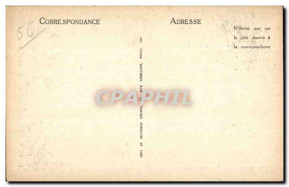 Sainte Anne d Auray - La Basilique - CPA  — Verso
