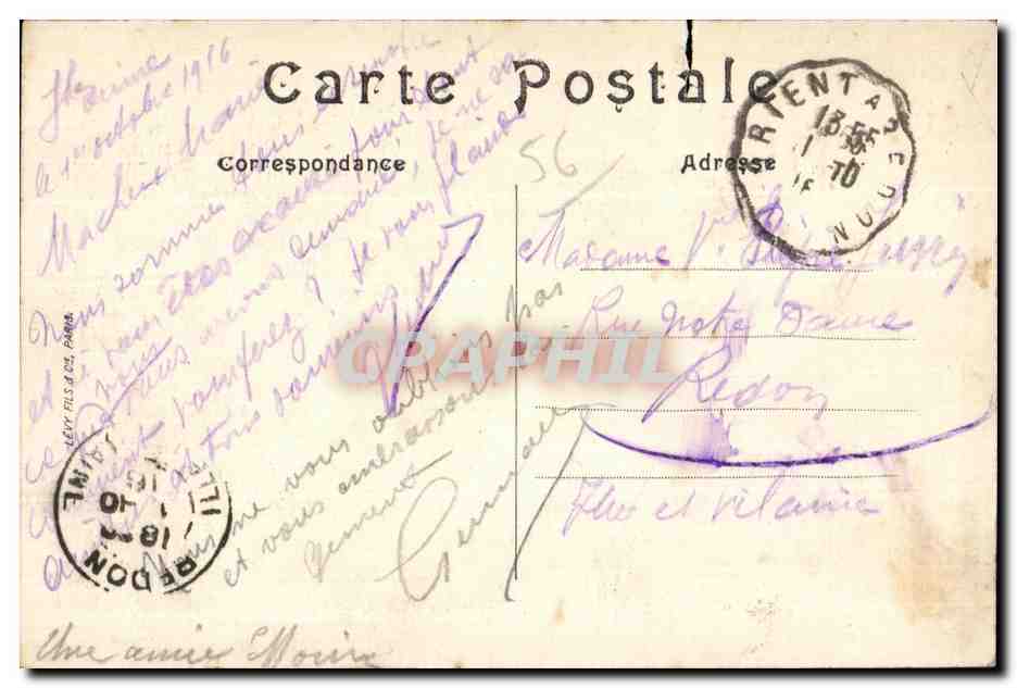 Sainte Anne d Auray - Dejeuner sur l Herbe - CPA  — Verso