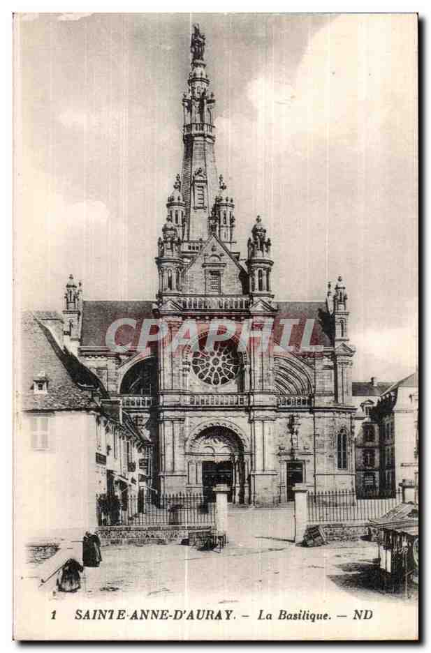 Sainte Anne d Auray - La Basilique - CPA 
