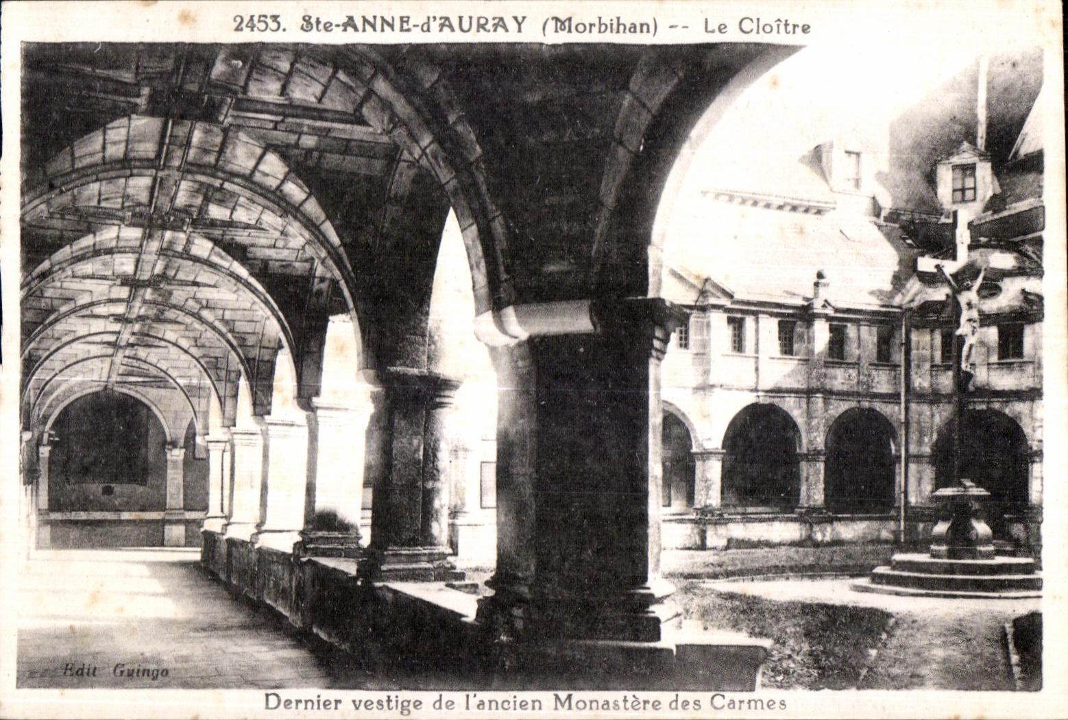 Sainte Anne d Auray - Le Cloitre - CPA 