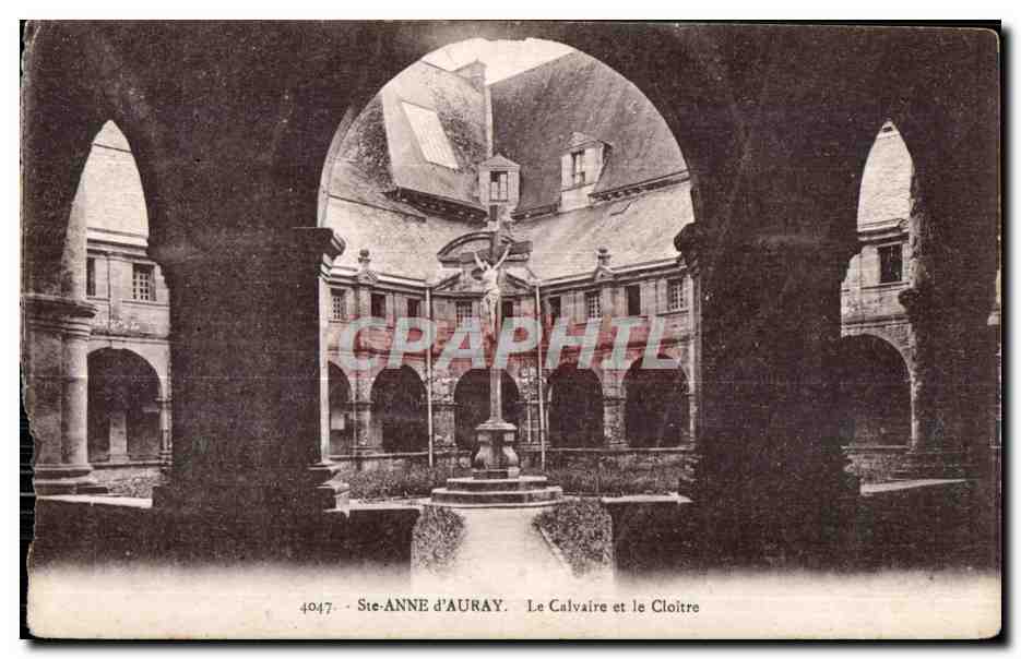Sainte Anne d Auray - Le Calvaire et le Cloitre - CPA 