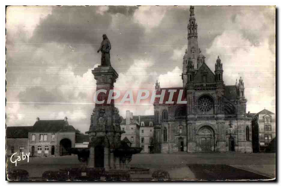 Sainte Anne d Auray - La Basilique et La Fontaine Miraculeuse - CPSM 
