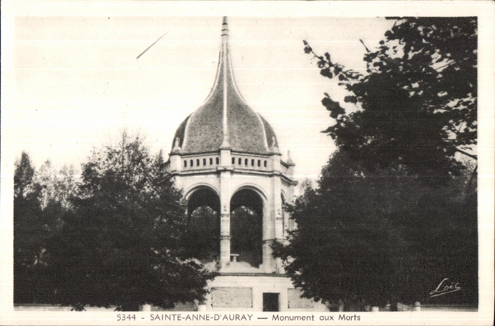 Sainte Anne d Auray - Monument aux Morts - CPA 