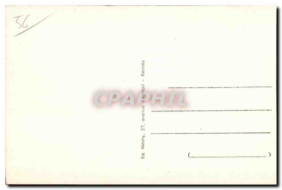 Sainte Anne d Auray - Monument aux Morts - CPA  — Verso
