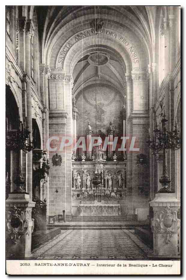 Sainte Anne d Auray - La Basilique Orgue - CPA 