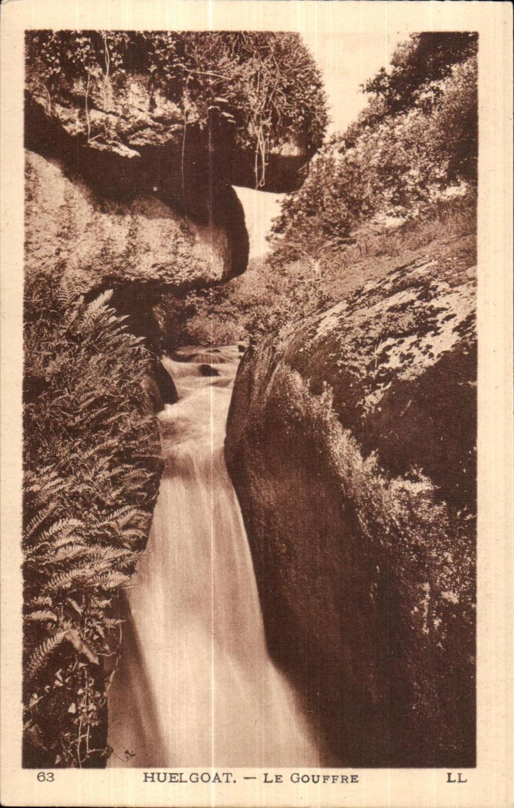 Le Huelgoat - Le Gouffre - CPA 