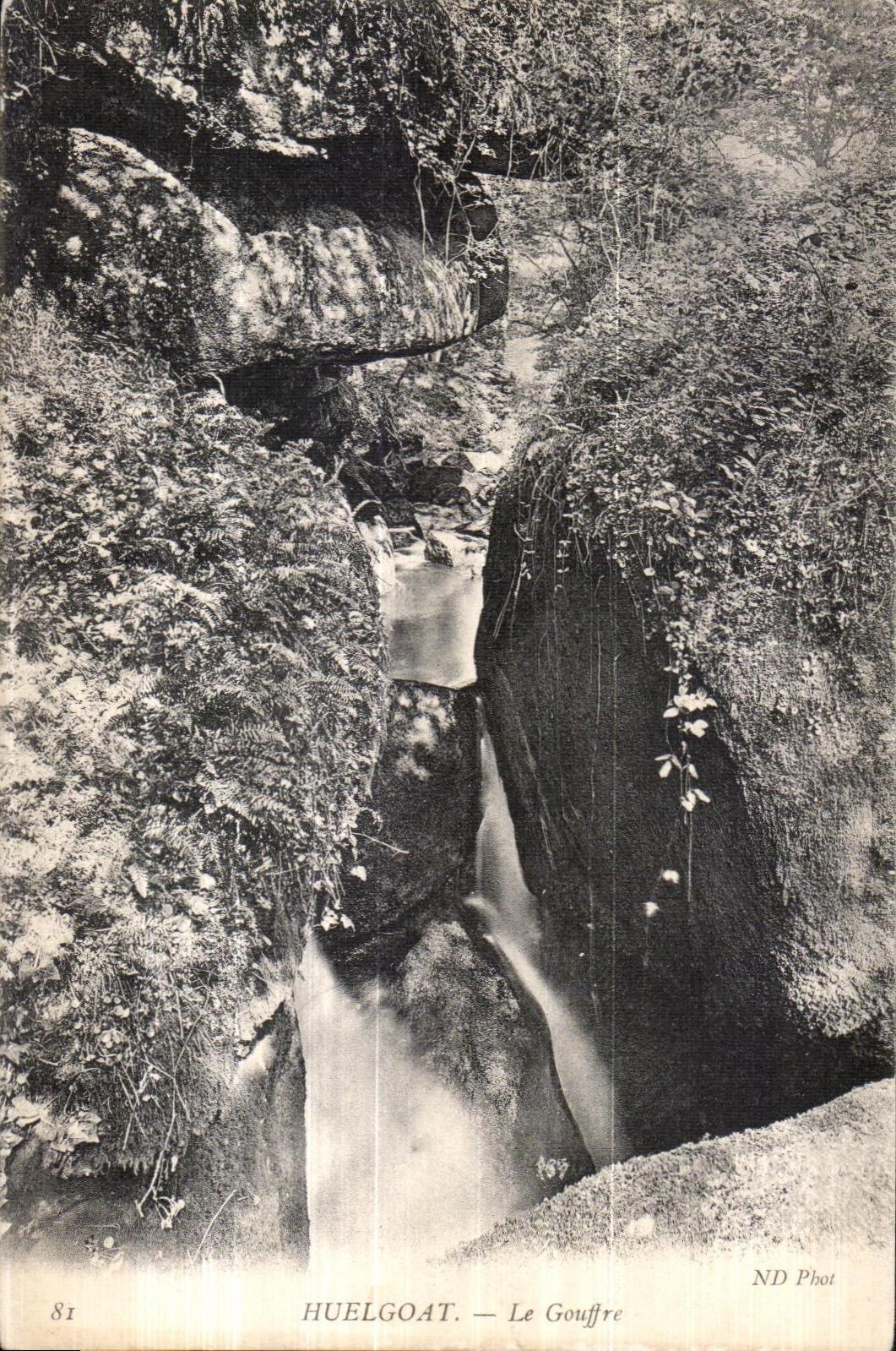 Le Huelgoat - Le Gouffre - CPA 