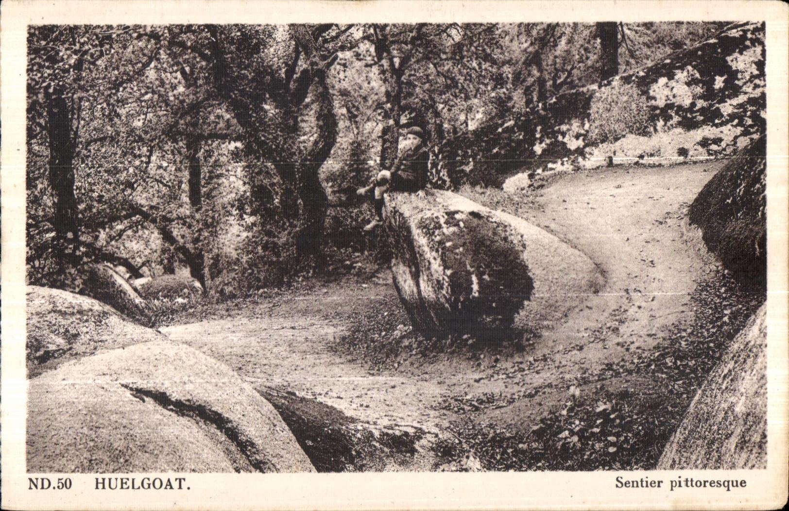 Le Huelgoat - Sentier Pittoresque - CPA 