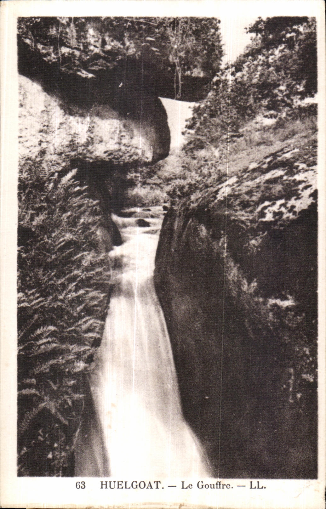 Le Huelgoat - Le Gouffre - CPA 