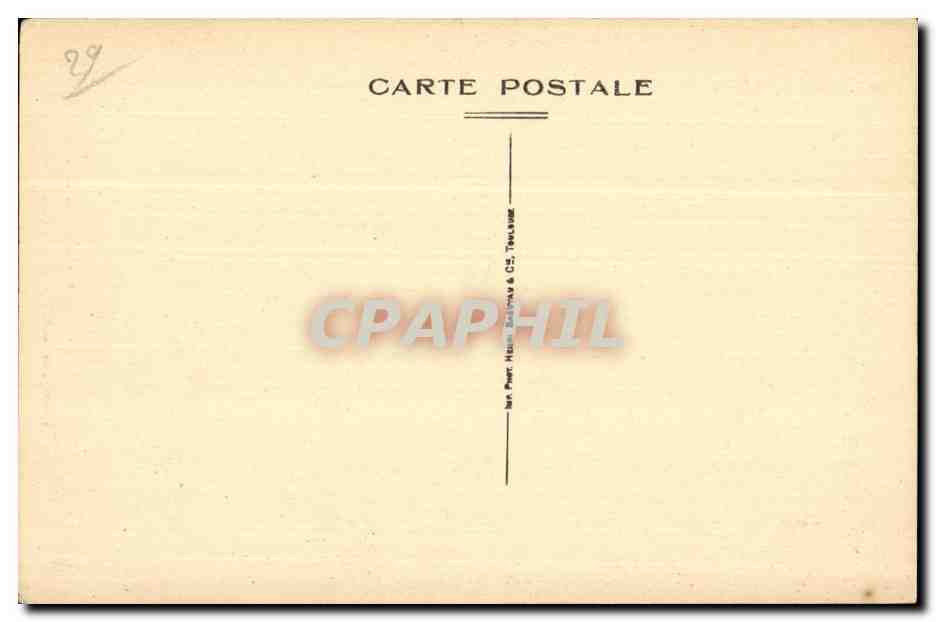 Le Huelgoat - L Entree du Chaos - CPA  — Rückseite