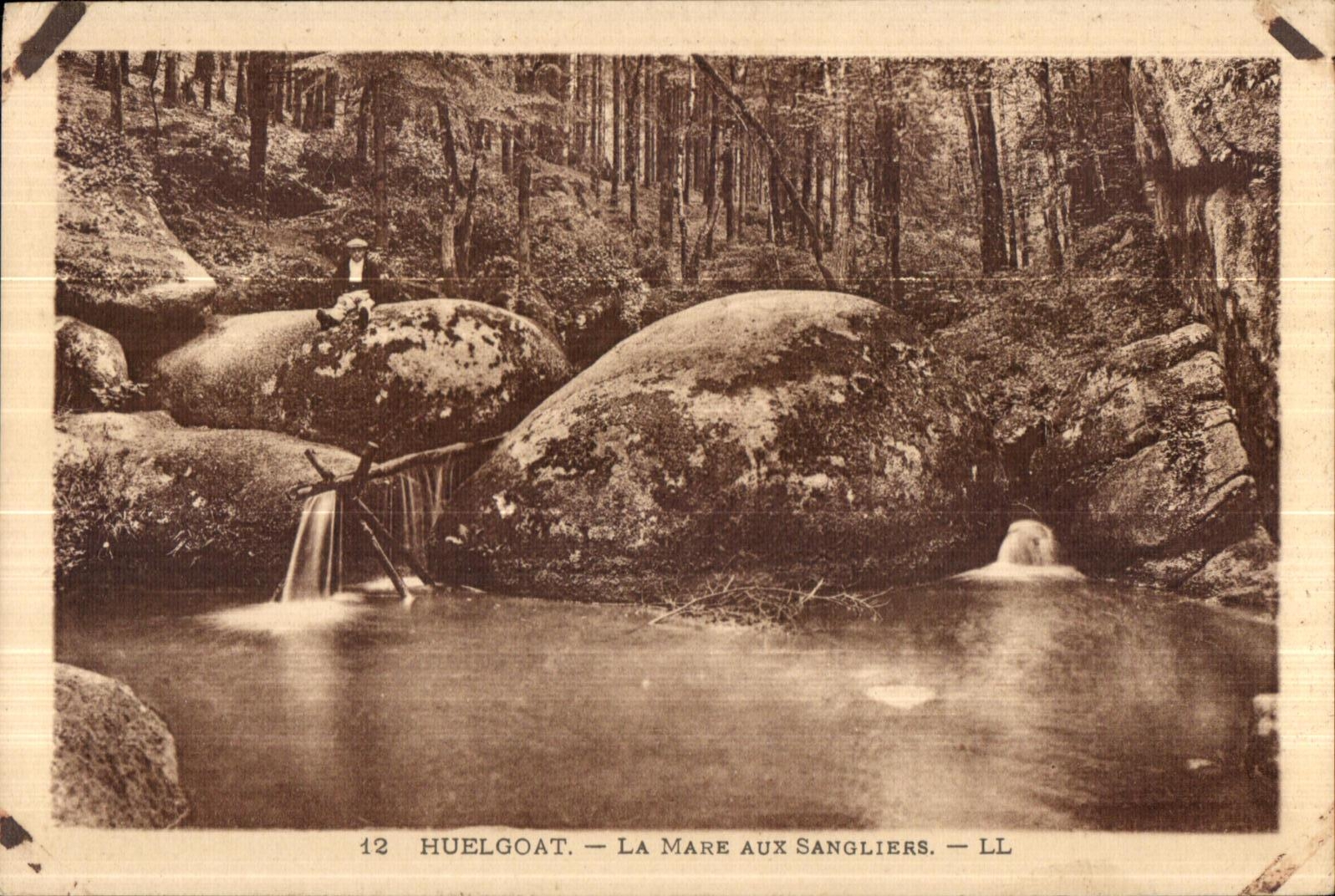 Le Huelgoat - La Mare aux Sangliers - CPA 