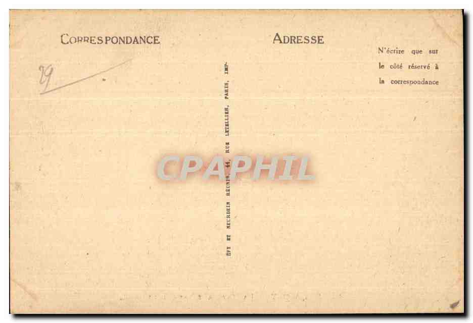 Le Huelgoat - La Mare aux Sangliers - CPA  — Rückseite