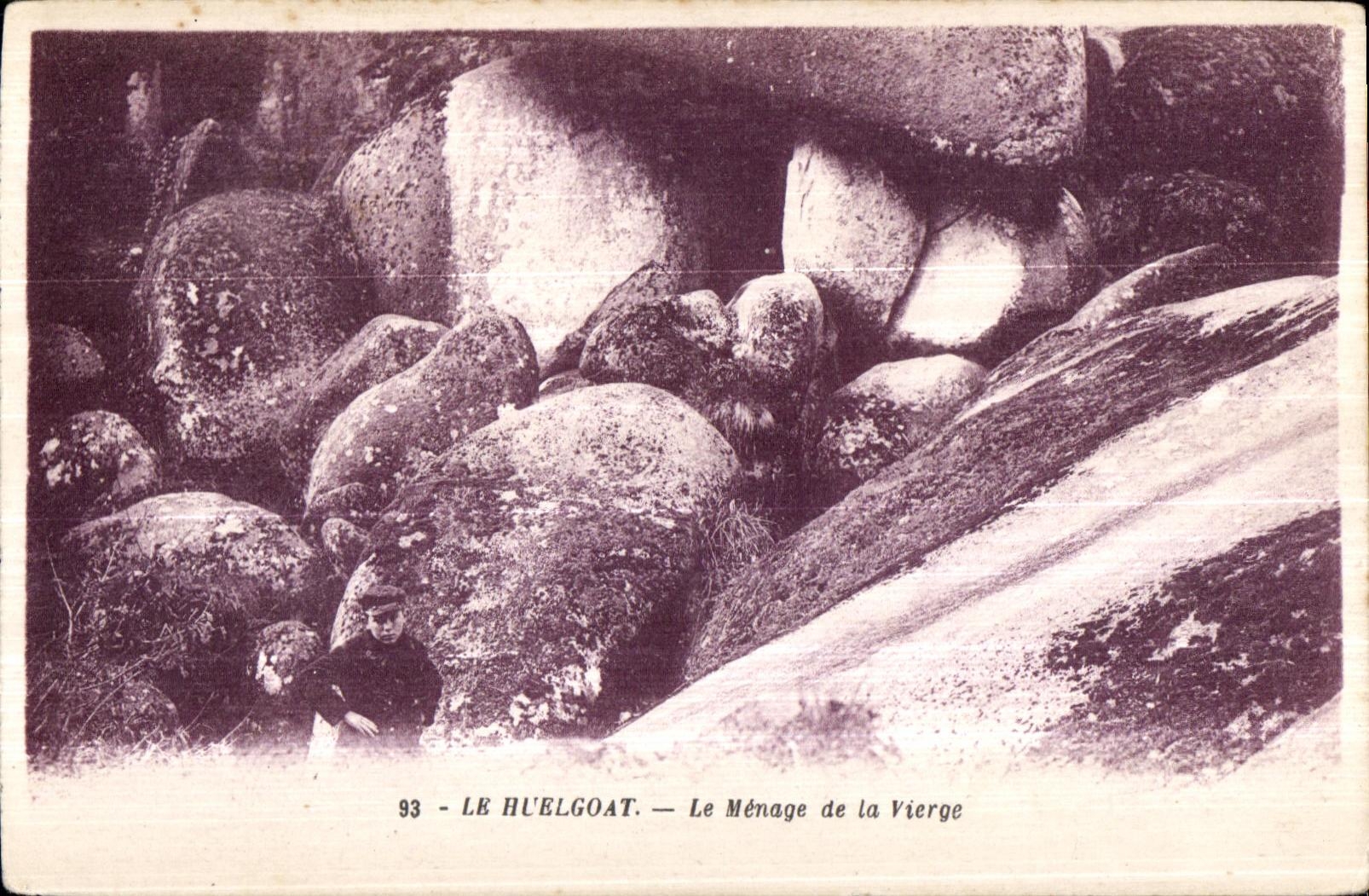 Huelgoat - Le Menage de la Vierge - CPA 