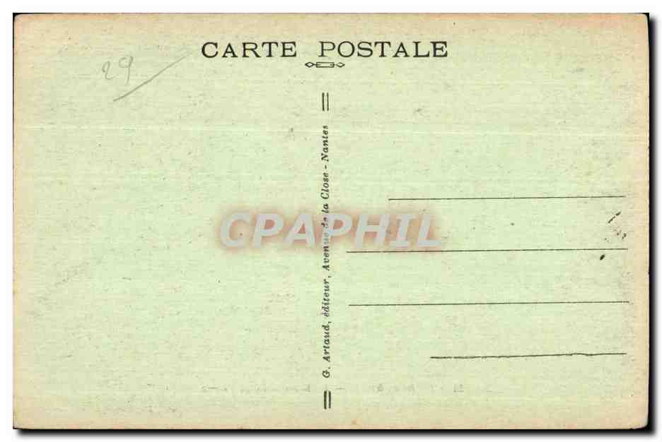Huelgoat - Le Menage de la Vierge - CPA  — Rückseite