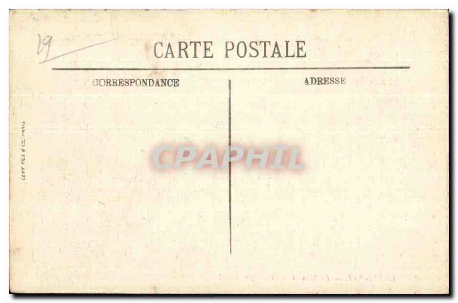 Huelgoat - Le Menage de la Vierge - CPA  — Rückseite