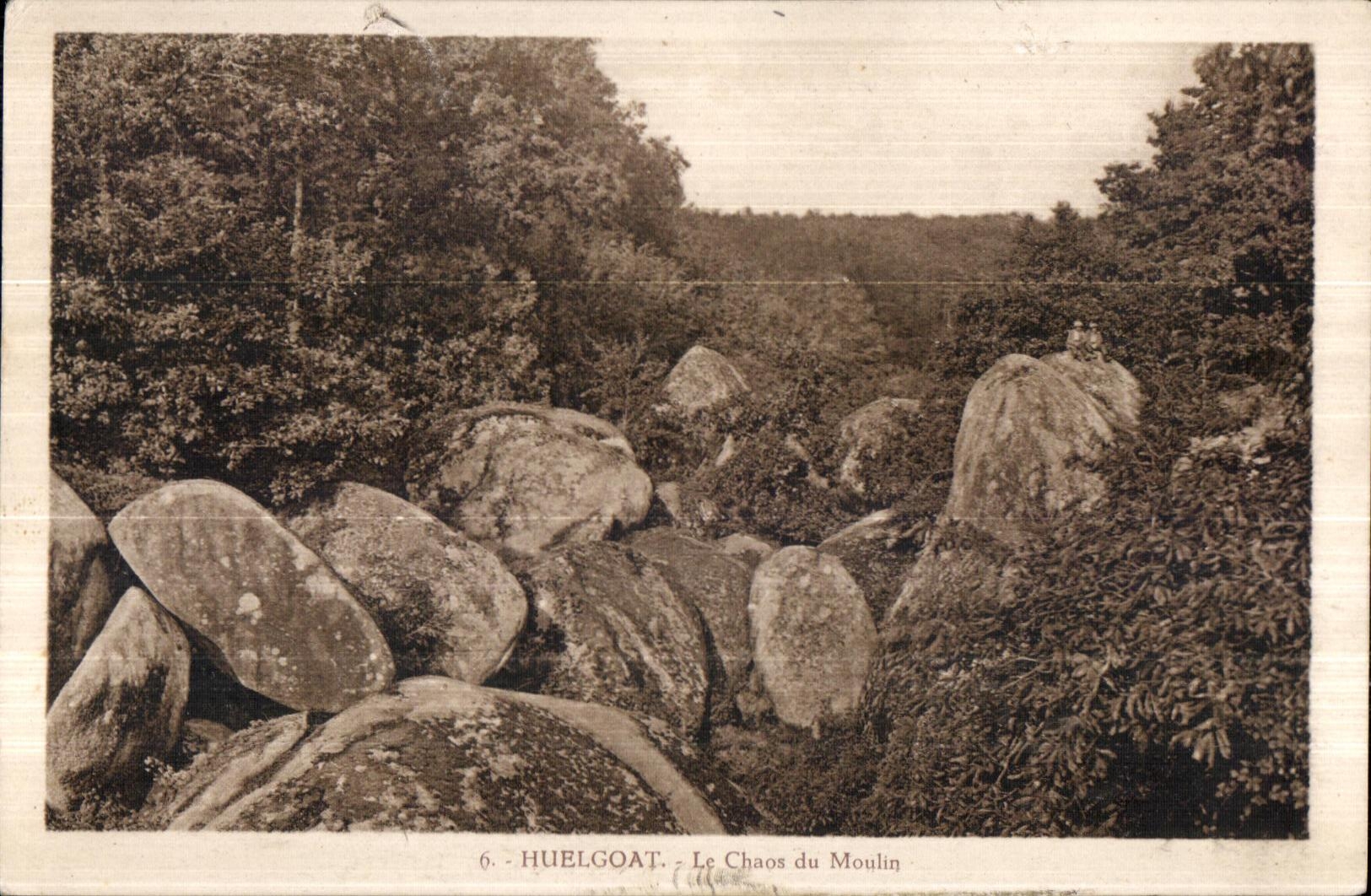 Huelgoat - Le Chaos du Moulin - CPA 