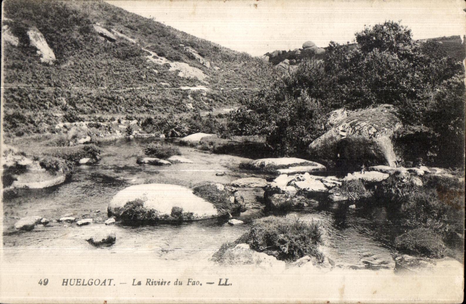 Huelgoat - La Riviere du Fao - CPA 