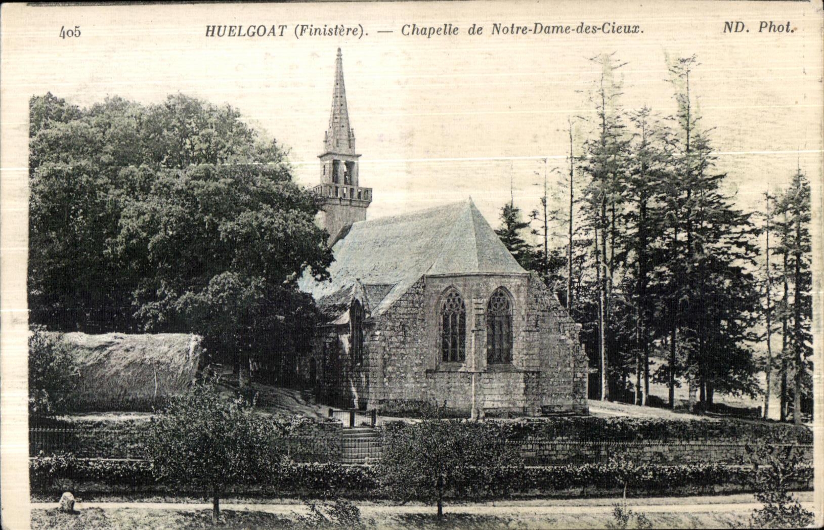 Huelgoat - Chapelle de Notre Dame des Cieux - CPA 