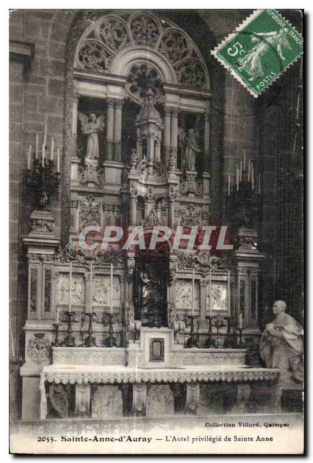 CPA Sainte Anne d Auray L Auray privilegie de Sainte Anne