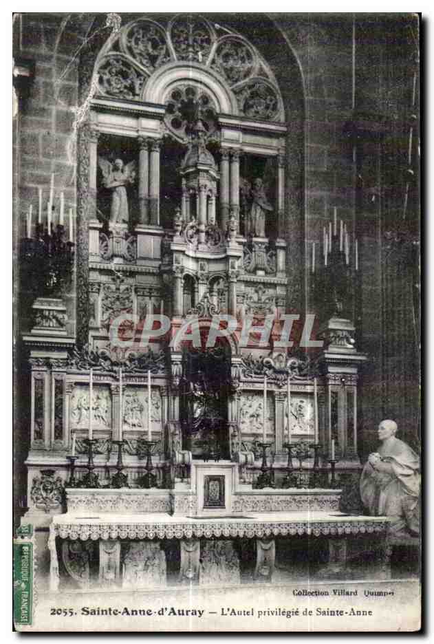 CPA Sainte Anne d Auray L Auray privilegie de Sainte Anne