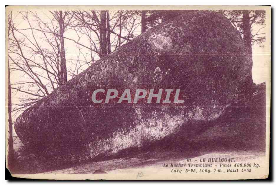 CPA Le Huelgoat Le Rocher Tremblant Pords