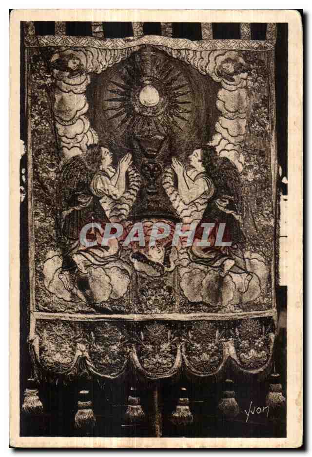 CPA Lampaul (Finistere) Banniere du XVI siecle (le Saint Sacrement)