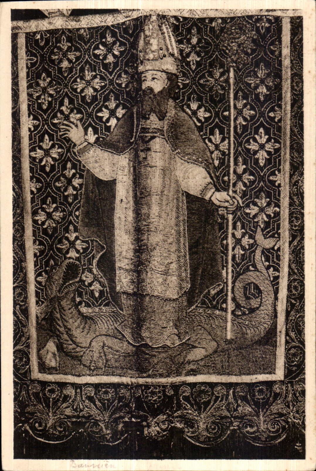 CPA Lampaul (Finistere) Banniere du XVI siecle (Saint Paul)