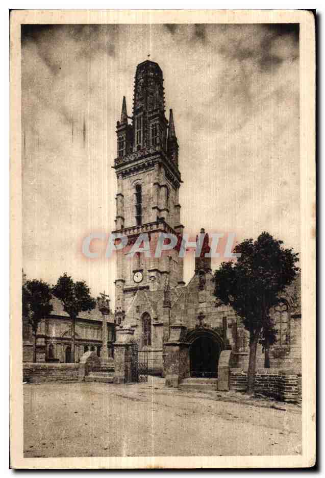 CPA Lampaul (Finistere) L eglise (XVI siecle)