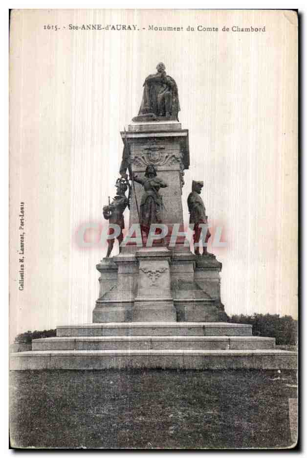 Ste-Anne-d'Auray — Monument du Comte de Chambord — Callamien & Laurent, Port-Louis