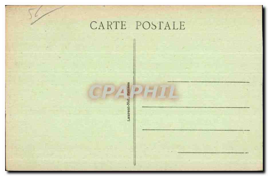 CPA Carnac Porche de l Eglise — Rückseite