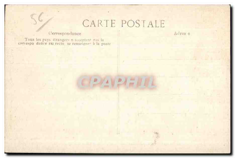 Camp de Coëtquidan — Après le Tir d'Artillerie — Les Dégâts — R. Minvielle, édit. Coëtquidan — Back