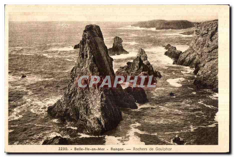 Belle-Île-en-Mer - Bangor — Rocas de Goulphar