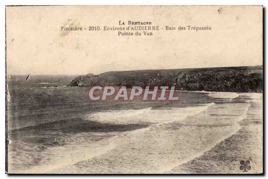 CPA La Bretagne Finistere Environs d Audierne Baie des Trepasses Point du Van