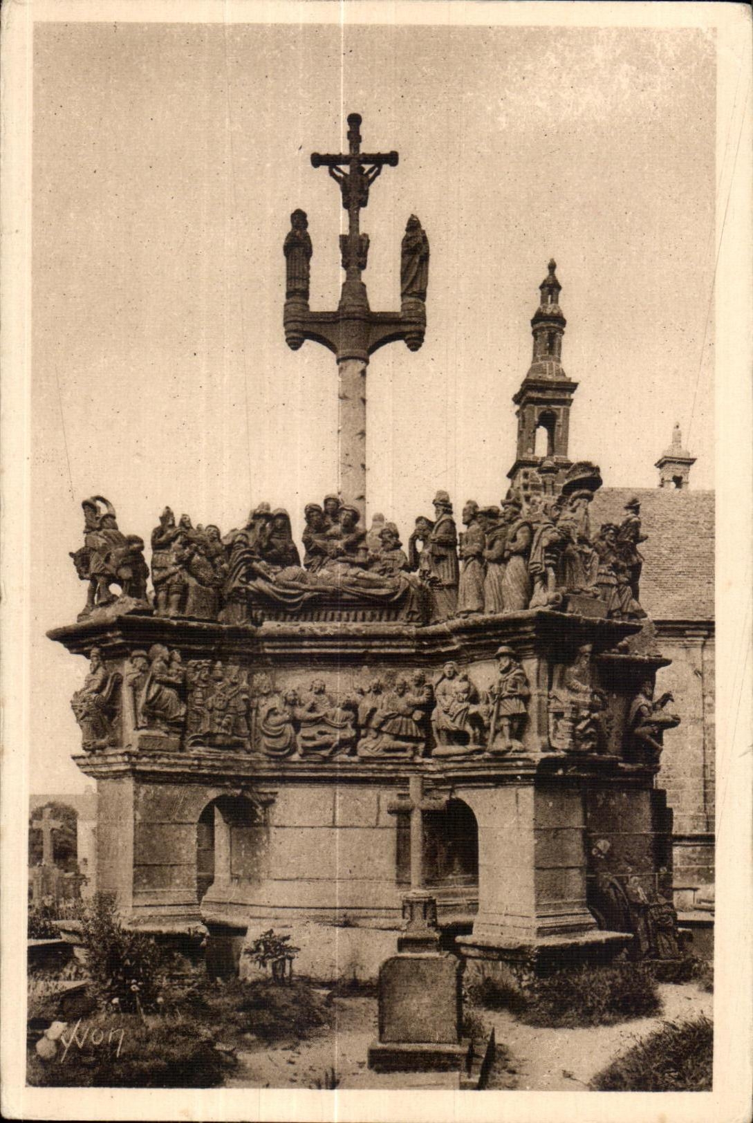 Der Calvarienberg — Guimiliau (Finistère) — Les Éditions d'Art Yvon, Paris