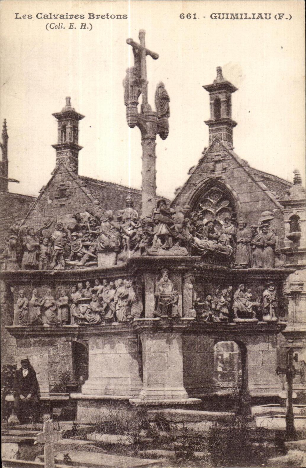 Les Calvaire Bretons — Guimiliau (F.) — Coll. E.H. — n° 661