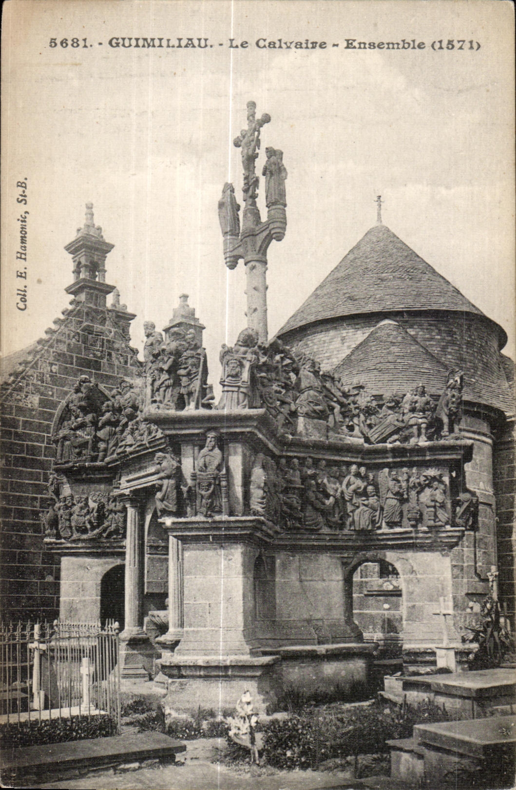 Guimiliau - Il Calvario - Insieme (1571) - E. Hamon, St-B.