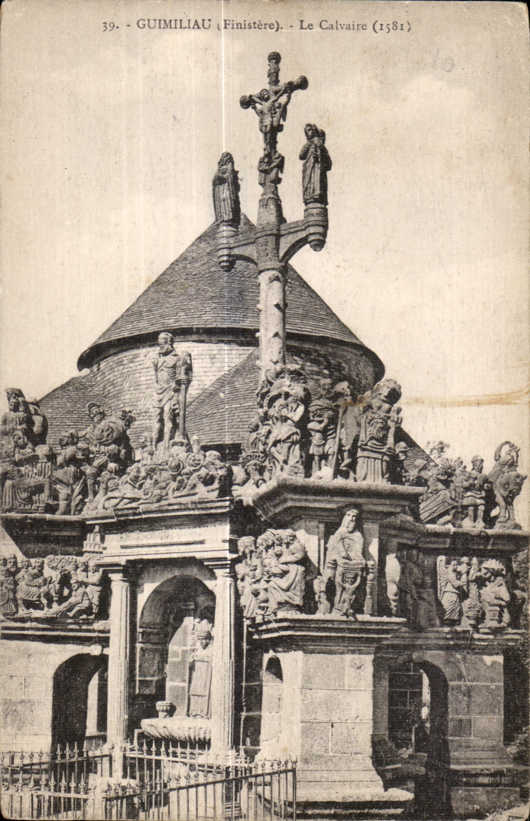 Guimiliau (Finistère) — Le Calvaire (1581) — Éditeur non identifié, n° 39