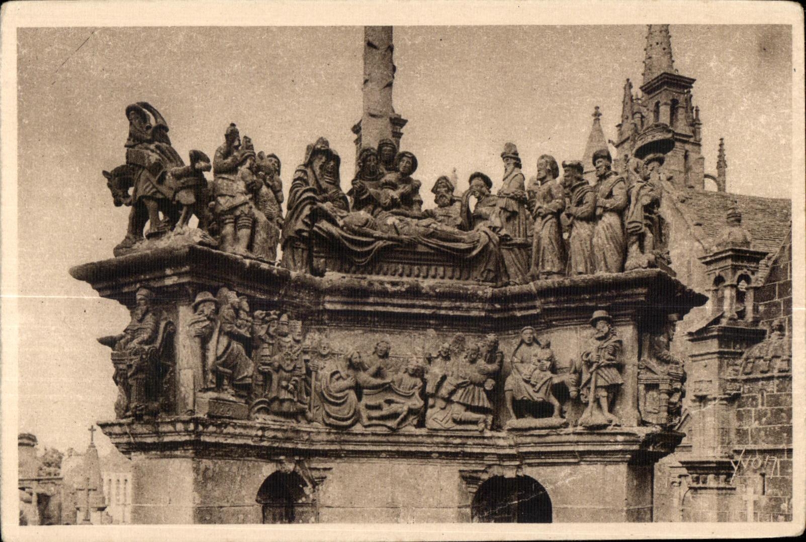 Il Calvario di Guimiliau — Bretagna — Éditions d'Art Yvon, Parigi