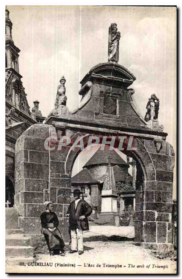Guimiliau (Finistère) — L'Arc de Triomphe — éditeur non identifié, n° de série 88