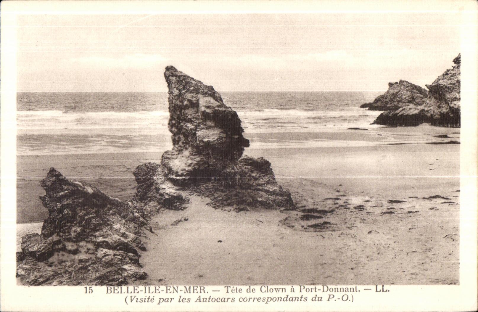 Belle-Île-en-Mer — Tête de Clown à Port-Donnant — LL