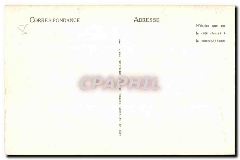 Belle-Île-en-Mer — Tête de Clown à Port-Donnant — LL — Verso