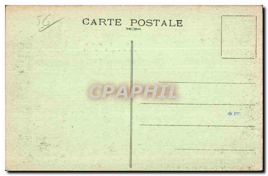 Belle-Île-en-Mer — Grotte de l'Apothicaire — série 30, éditeur non identifié — Verso