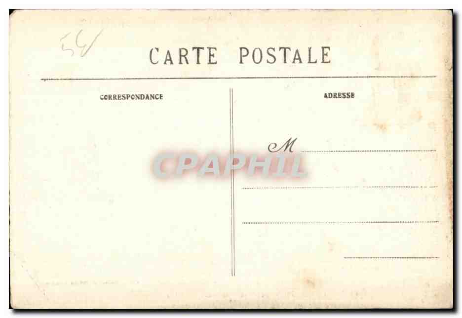 CPA Sainte Guenele Penmarch Interieur du Cloire — Rückseite